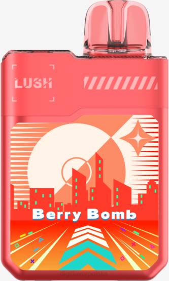 Digiflavor flavors - Digiflavor Geekbar LUSH jednorazowe bomba jagodowa XZ2Z9