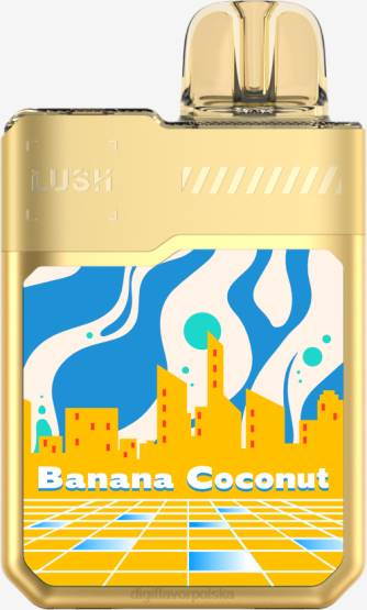 Digiflavor geek vape - Digiflavor Geekbar LUSH jednorazowe bananowy kokos XZ2Z8